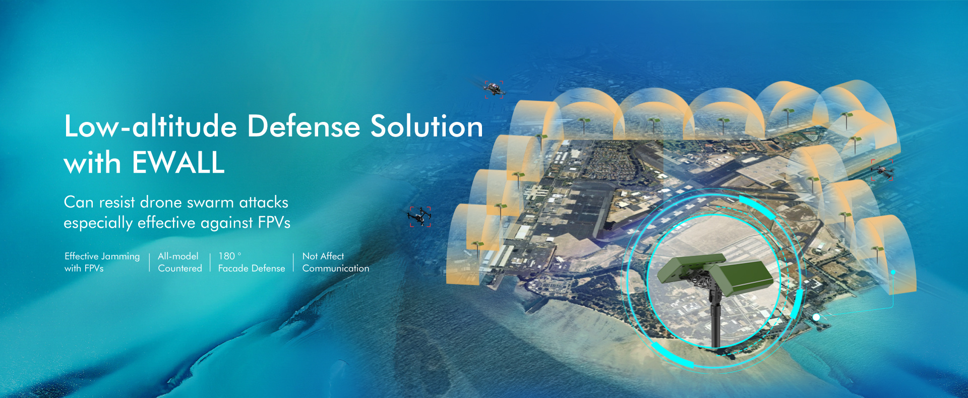 Five areas of drone countermeasures technology