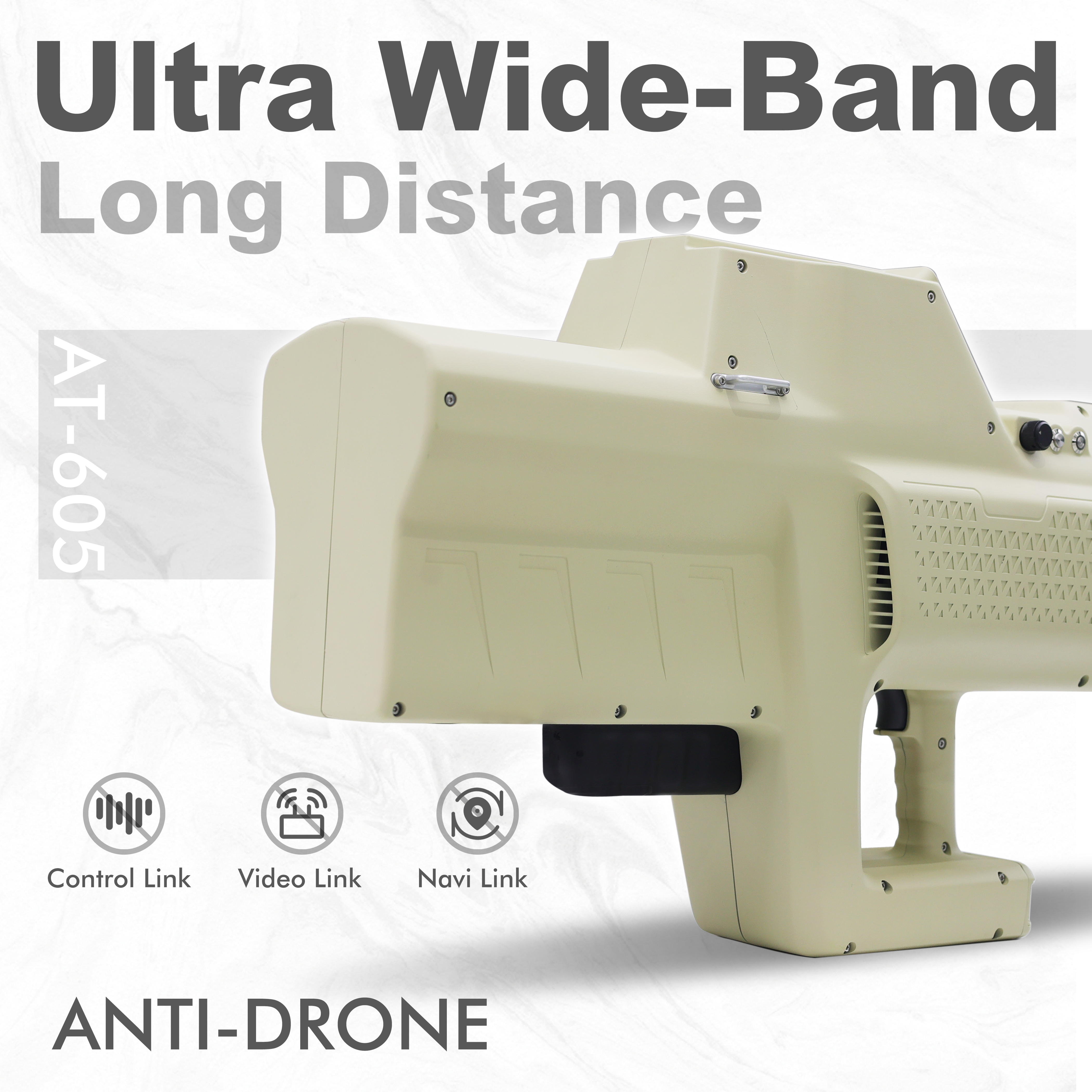Anti-Drone Portable Detection-and-Jamming Counter-UAV Equipment