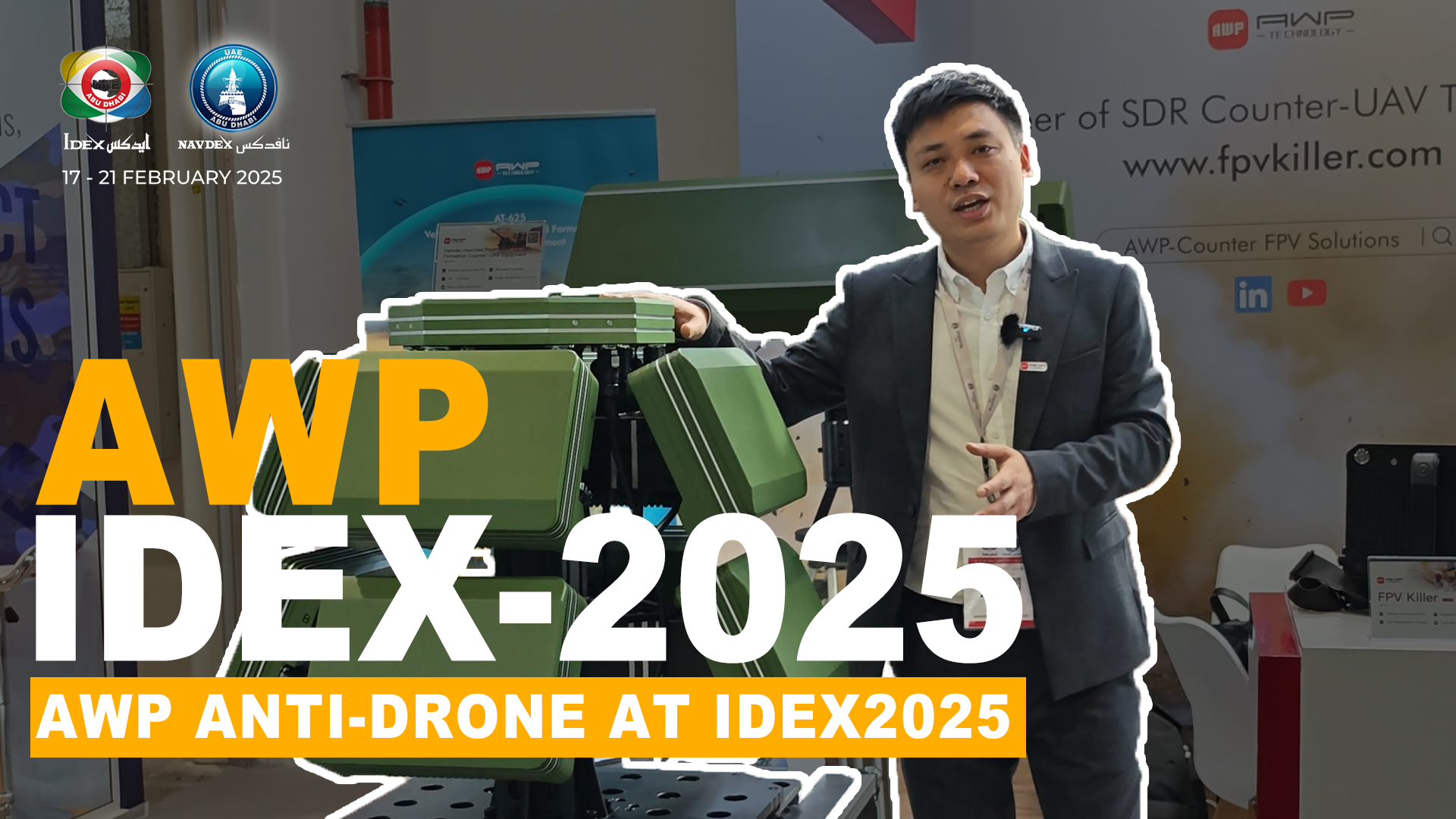 AWP Showcases Anti-Drone Tech at IDEX 2025