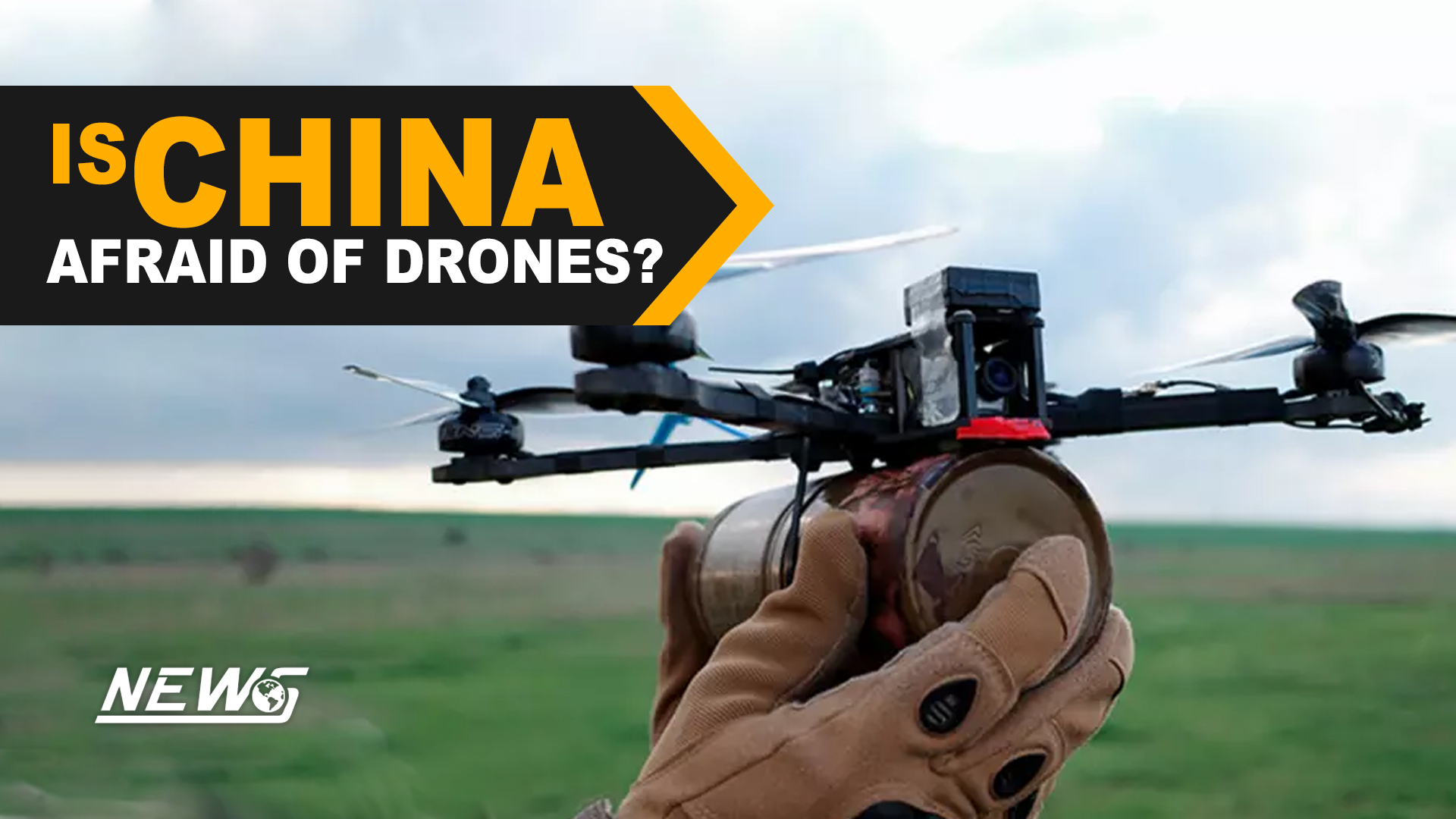 Is China afraid of drones?
