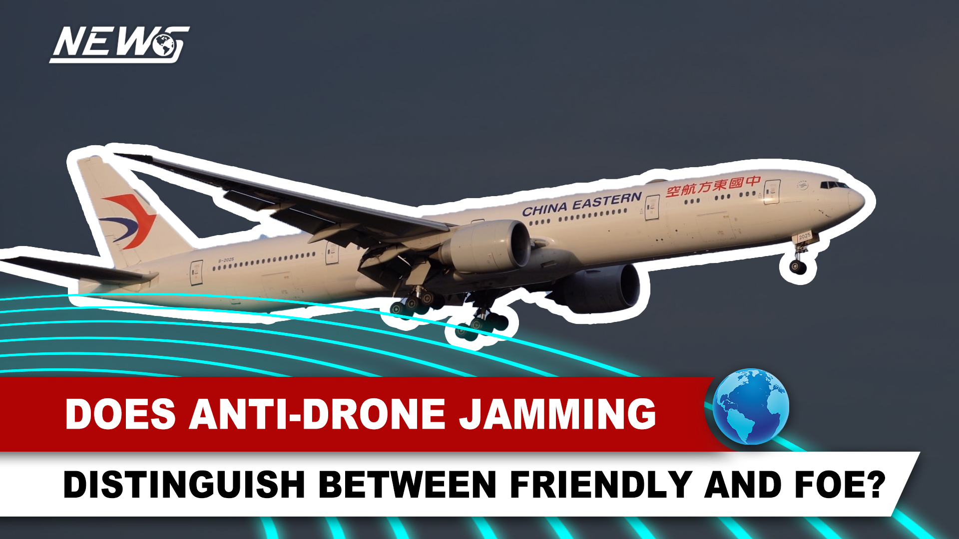 Does anti-drone jamming distinguish between friendly and foe?